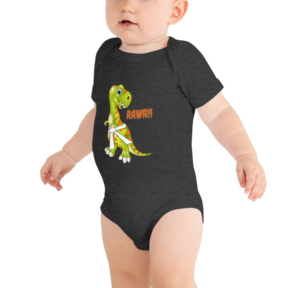 Baby Onesie- JiuJitsu-Saur - The Women of Jiujitsu