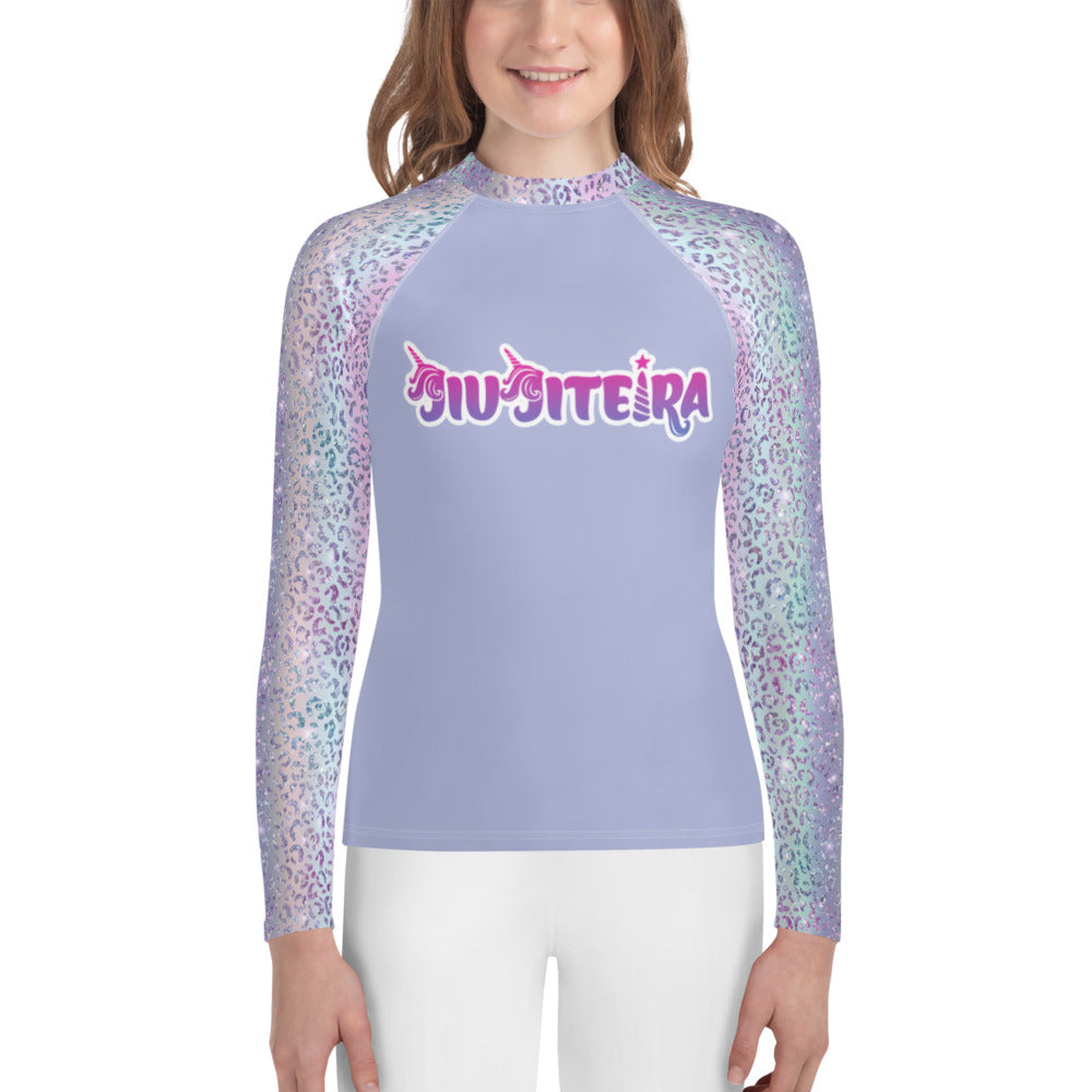 Youth Rash Guard sizes (8-14)- Jiujitsu Unicorn Logo - The Women of Jiujitsu