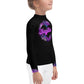 Kids Rash Guards Size 2T-7- Jiujitsu Love NEON Leopard - The Women of Jiujitsu