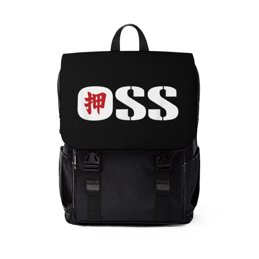 Unisex Casual Shoulder Backpack- JiuJitsu OSS - The Women of Jiujitsu