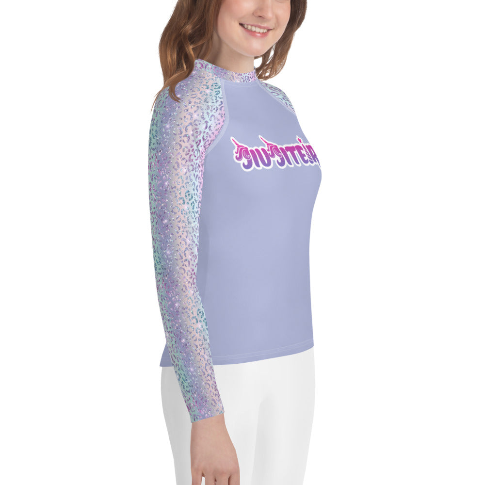 Youth Rash Guard sizes (8-14)- Jiujitsu Unicorn Logo - The Women of Jiujitsu