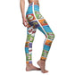 Comic Print Casual Leggings - The Women of Jiujitsu