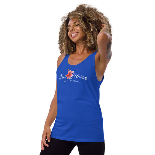 Unisex Tank Top- Jiujiteira White Logo - The Women of Jiujitsu