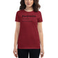 Women's short sleeve t-shirt- JiuJiteira Definition - The Women of Jiujitsu