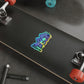 Holographic Die-cut Stickers- Brazilian Jiujitsu Orange Belt Bear sticker - The Women of Jiujitsu