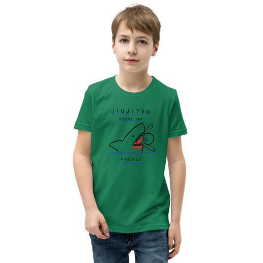 Youth Short Sleeve T-Shirt- Enjoy The Process - The Women of Jiujitsu