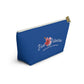 Accessory Pouch w T-bottom- JiuJiiteira Blue (rank) - The Women of Jiujitsu