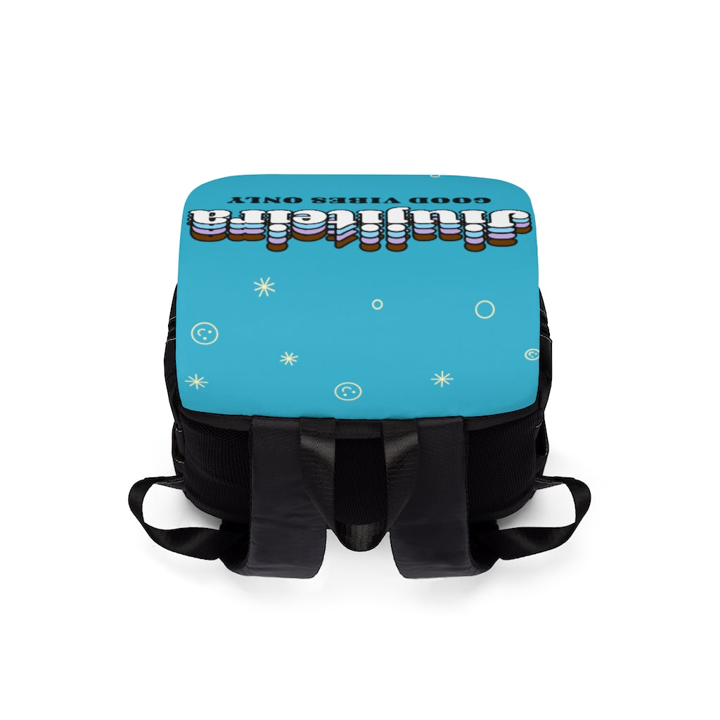 Unisex Casual Shoulder Backpack- Retro Jiujiteira - The Women of Jiujitsu
