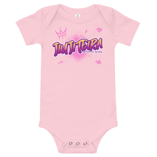 Baby Onesie- JiuJiteira Grafitti art - The Women of Jiujitsu