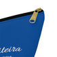 Accessory Pouch w T-bottom- JiuJiiteira Blue (rank) - The Women of Jiujitsu