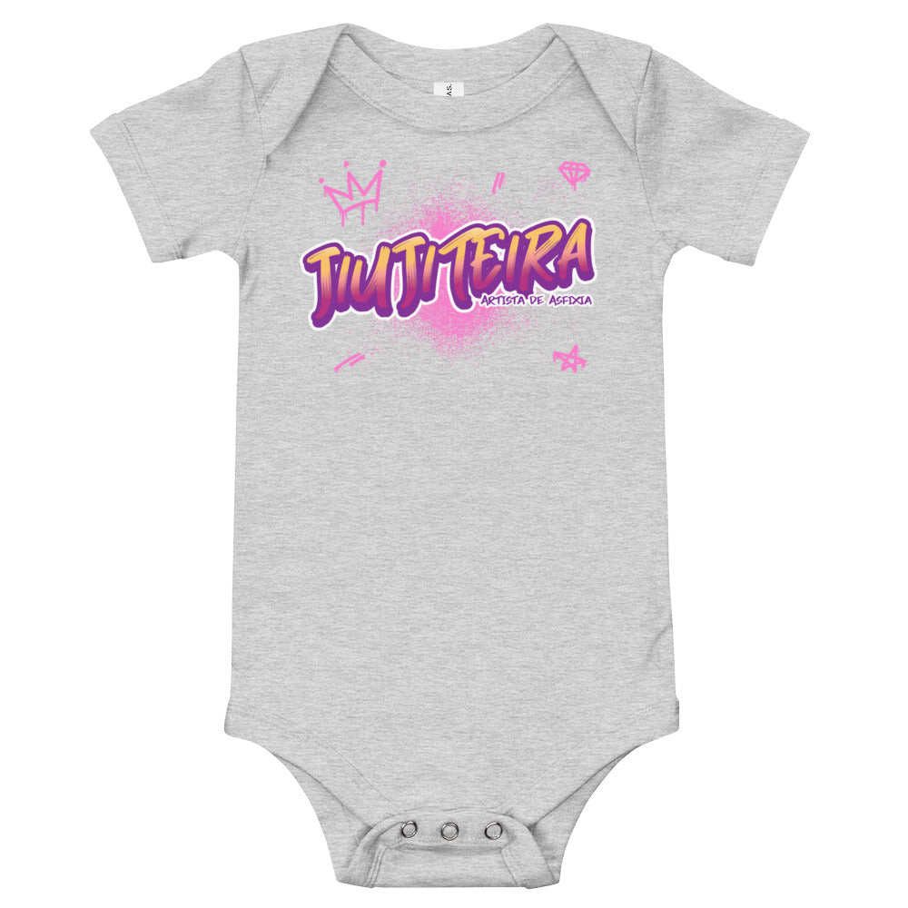 Baby Onesie- JiuJiteira Grafitti art - The Women of Jiujitsu