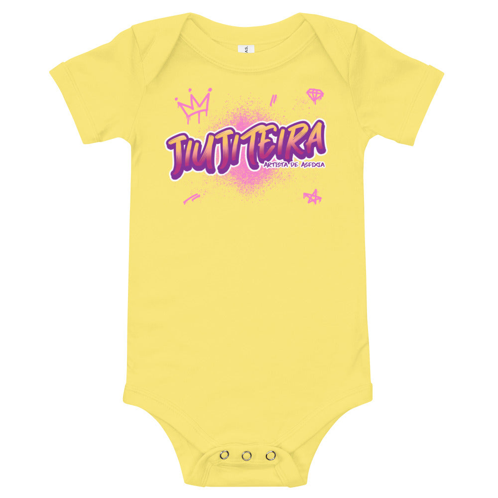 Baby Onesie- JiuJiteira Grafitti art - The Women of Jiujitsu