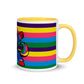 Mug with Color Inside- Jiujitsucorn Rainbow - The Women of Jiujitsu