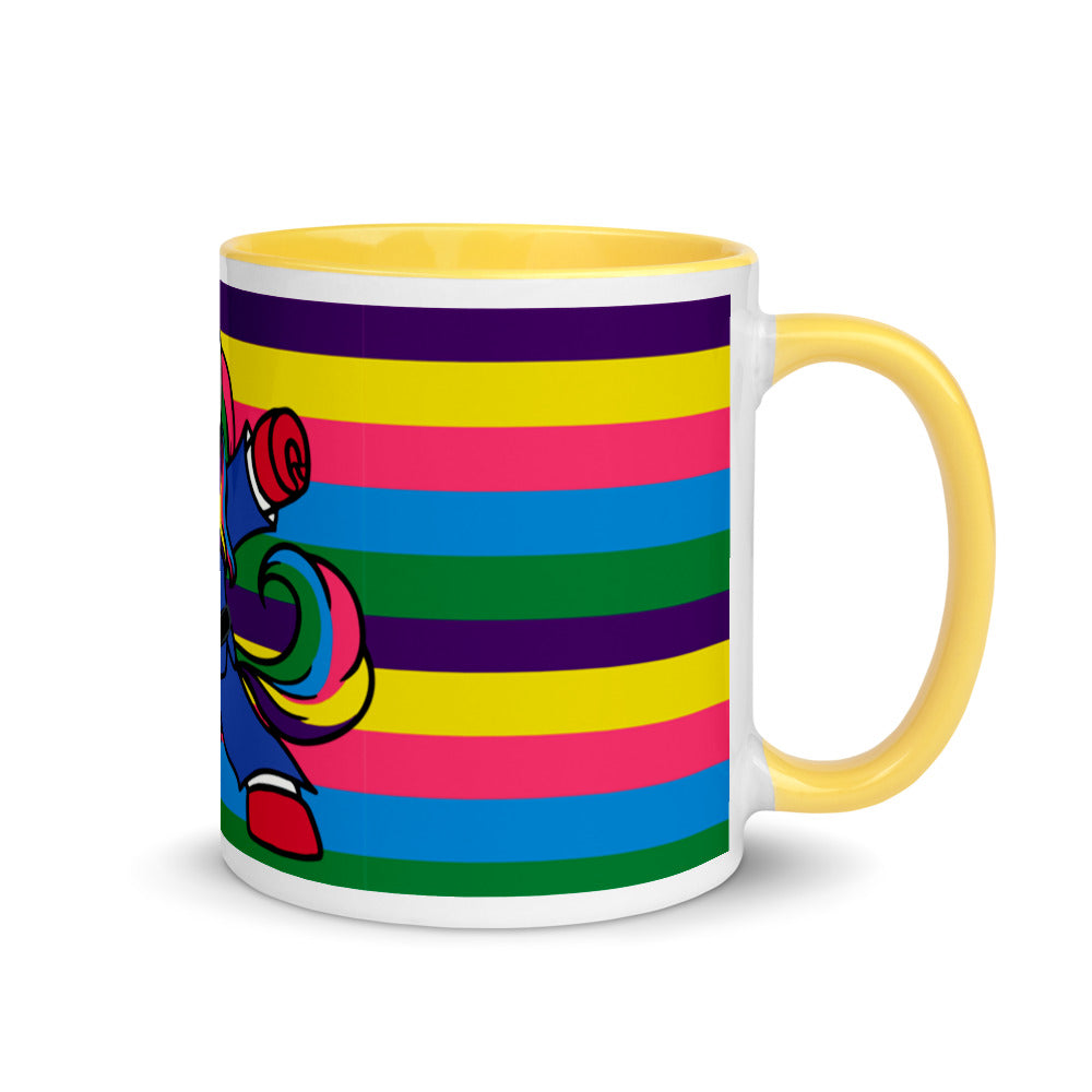 Mug with Color Inside- Jiujitsucorn Rainbow - The Women of Jiujitsu