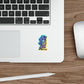 Holographic Die-cut Stickers- Brazilian Jiujitsu Purple Belt Bear sticker - The Women of Jiujitsu