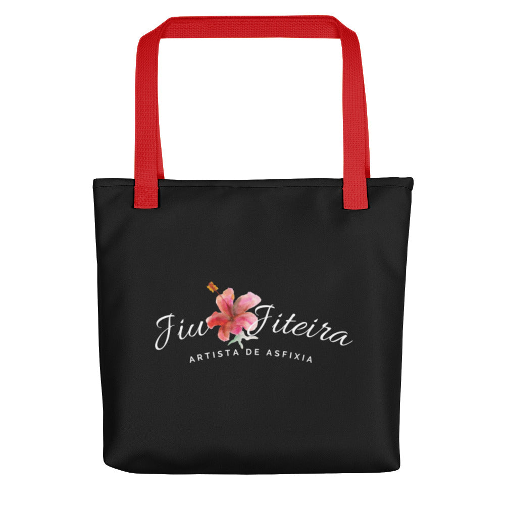 Tote bag- JiuJiteira Artista De Asfixia Logo White - The Women of Jiujitsu