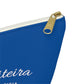 Accessory Pouch w T-bottom- JiuJiiteira Blue (rank) - The Women of Jiujitsu