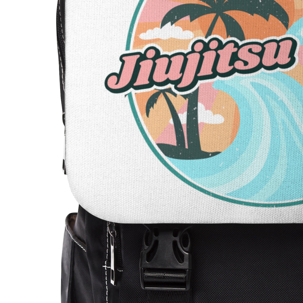 Unisex Casual Shoulder Backpack- JiuJitsu Vibes - The Women of Jiujitsu