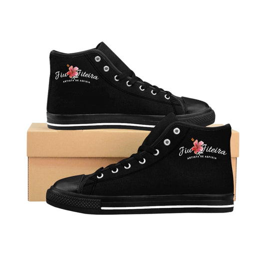 Women's High-top Sneakers- JiuJiteira Logo - The Women of Jiujitsu