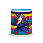 Mug with Color Inside- Jiujitsucorn Rainbow - The Women of Jiujitsu