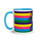 Mug with Color Inside- Jiujitsucorn Rainbow - The Women of Jiujitsu