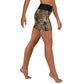 Yoga Shorts- Snake Print Jiujiteira - The Women of Jiujitsu