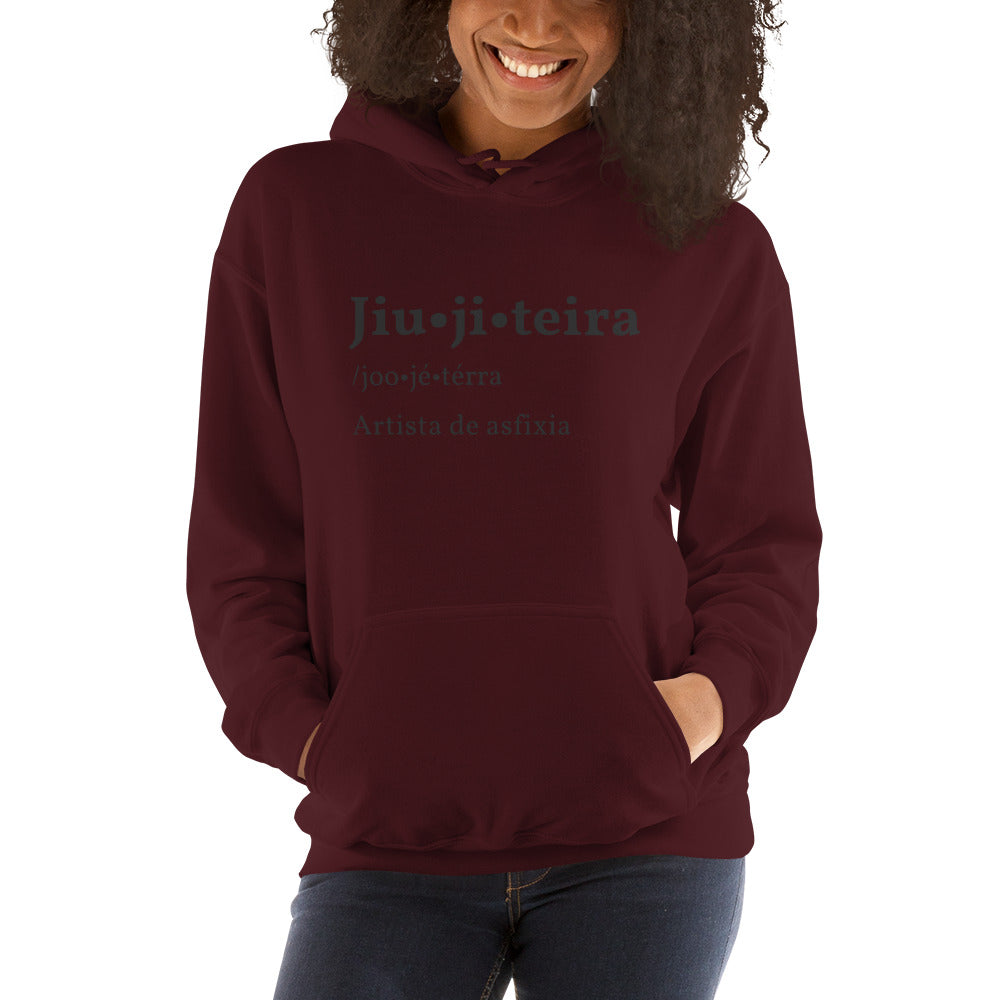 Unisex Hoodie- Jiujiteira Definition - The Women of Jiujitsu