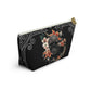 Accessory Pouch w T-bottom- Tropical Sugar Skull - The Women of Jiujitsu