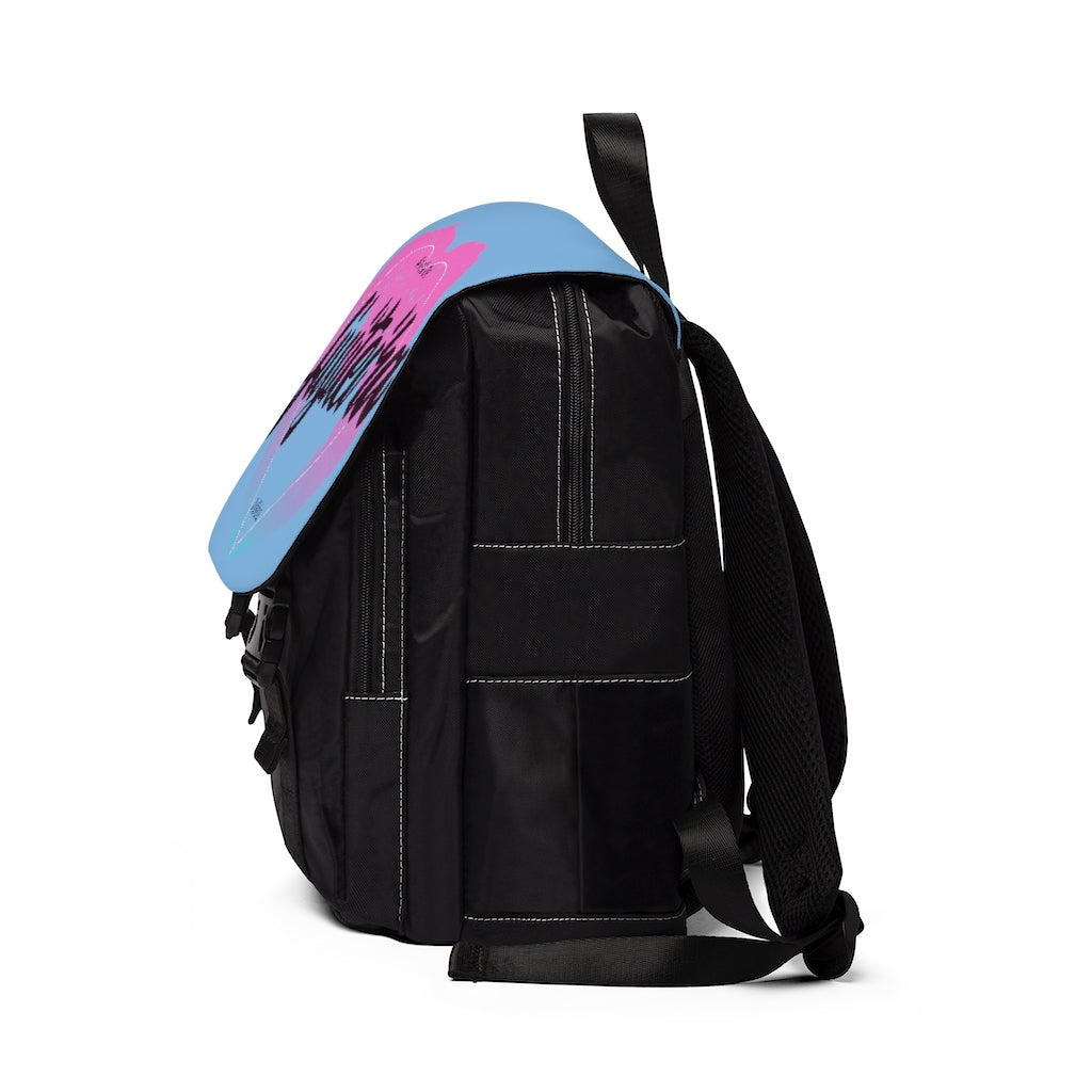 Unisex Casual Shoulder Backpack- JiuJiteira Artista DeAsfixia Valentine - The Women of Jiujitsu