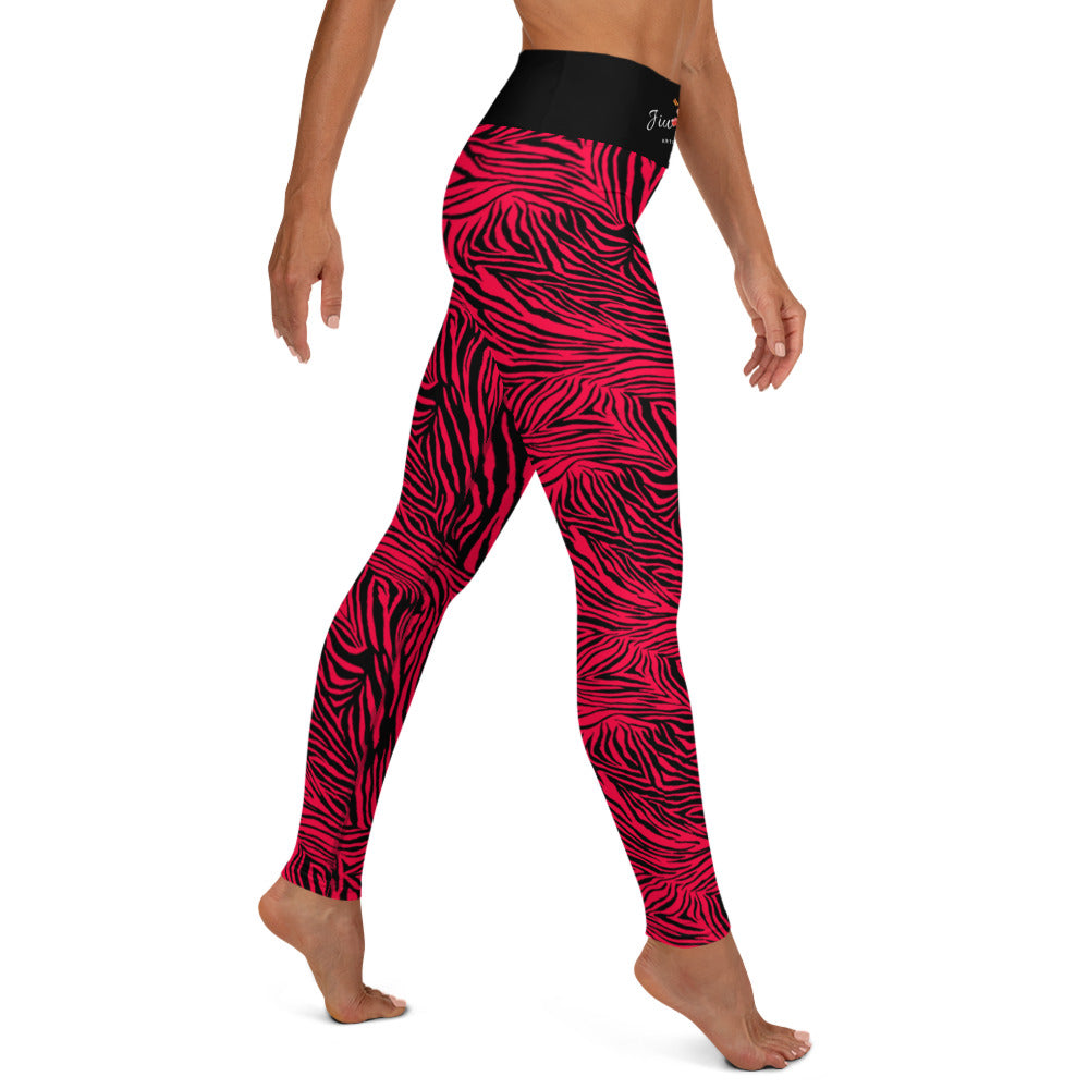 Leggings- Jiujiteira Red Tiger - The Women of Jiujitsu