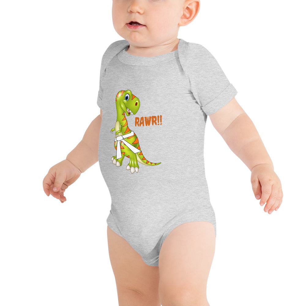 Baby Onesie- JiuJitsu-Saur - The Women of Jiujitsu