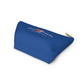 Accessory Pouch w T-bottom- JiuJiiteira Blue (rank) - The Women of Jiujitsu
