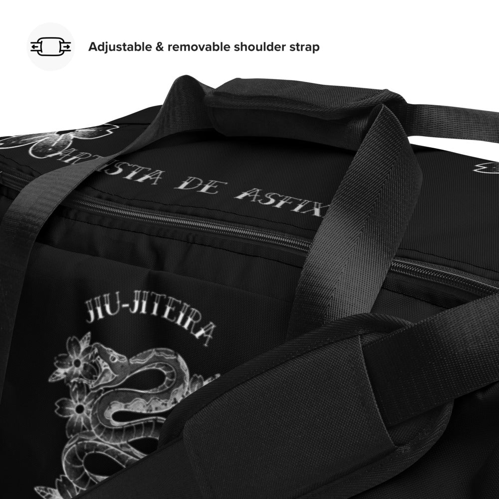 Duffle bag- Jiujiteira Tattoo Snake - The Women of Jiujitsu