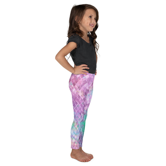 Kid's Leggings- JiuJitsu Mermaid Scales - The Women of Jiujitsu