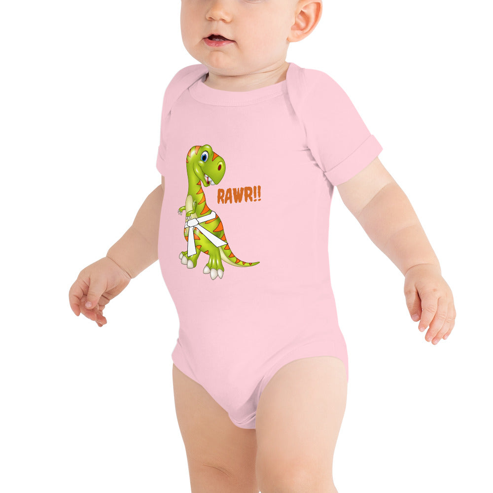 Baby Onesie- JiuJitsu-Saur - The Women of Jiujitsu