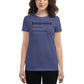 Women's short sleeve t-shirt- JiuJiteira Definition - The Women of Jiujitsu