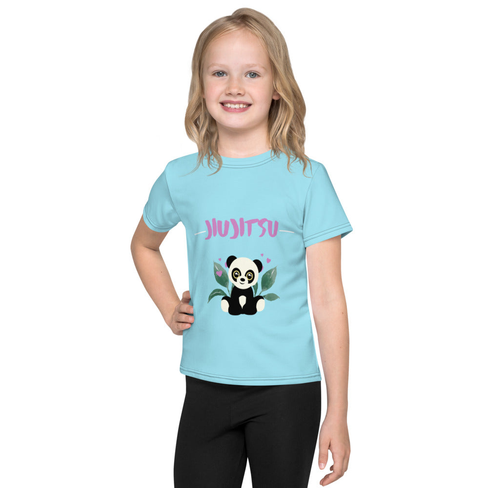 Kids T-Shirt- JiuJitsu Panda
