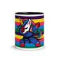 Mug with Color Inside- Jiujitsucorn Rainbow - The Women of Jiujitsu