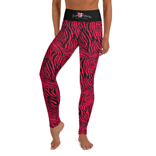 Leggings- Jiujiteira Red Tiger - The Women of Jiujitsu