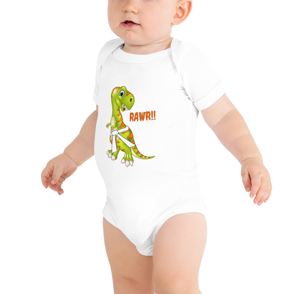 Baby Onesie- JiuJitsu-Saur - The Women of Jiujitsu