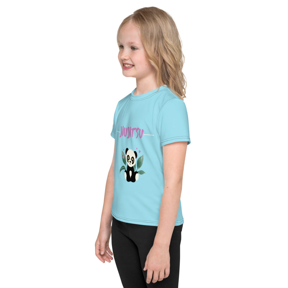 Kids T-Shirt- JiuJitsu Panda