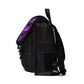 Unisex Casual Shoulder Backpack- JiuJitsu Love Neon Leopard Black - The Women of Jiujitsu