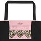 Beach Bag-JiuJitsu Love Leopard Print