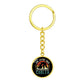 BJJ Pendant Keychain, Jiujitsu Dad, BJJ Gift for Him, BJJ Dad Gift, Brazilian Jiu-Jitsu Gifts, Bjj Charm Jewelry