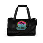 Sports Duffle gym bag- Miami Vice Jiujiteira Artista De Asfixia BJJ Duffle Bag