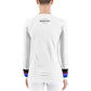 Women's BJJ Ranked Rash Guard- Jiujiteira Artista De Asfixia White