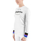 Women's BJJ Ranked Rash Guard- Jiujiteira Artista De Asfixia White