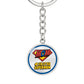 BJJ Pendant Keychain, Jiujitsu Super Mom, BJJ Gift for Her, Bjj Charm Jewelry - The Women of Jiujitsu
