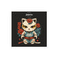 Bubble-free stickers- Ninja Kitty Sam, The Woman of Jiujitsu