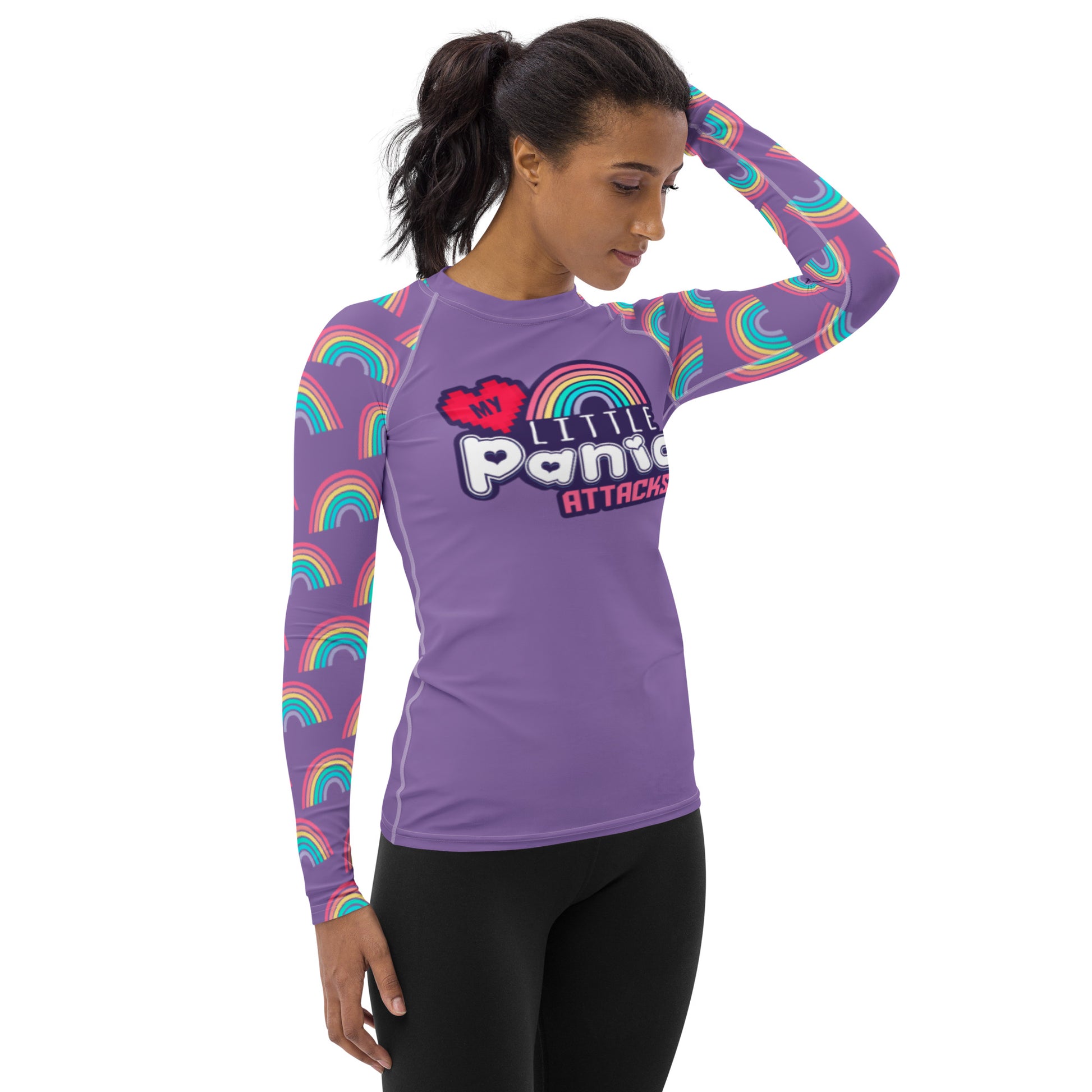  Women's BJJ Rash Guard for No-Gi Jiu-Jitsu | Stylish Grappling Gear for Training & Competition